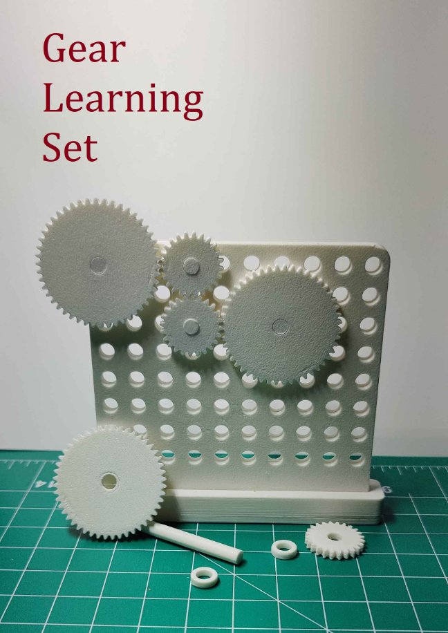 Gear learning set print