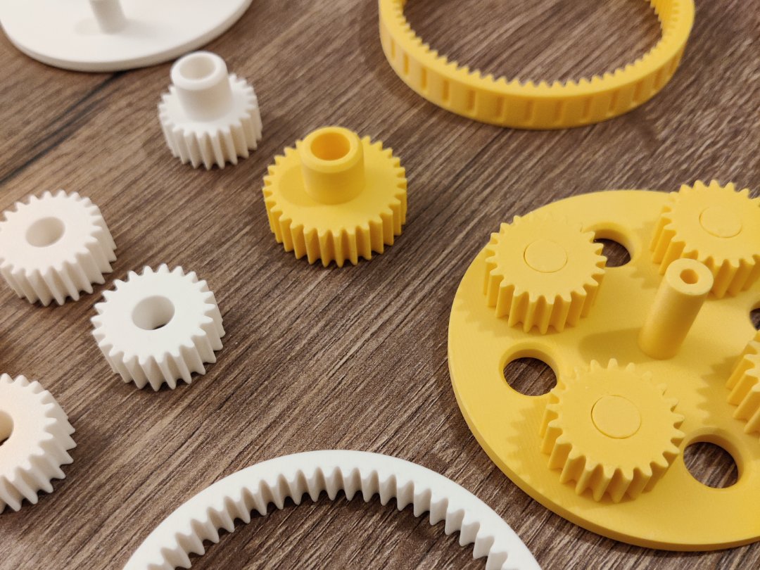 Parametric planetary gearset fidget print
